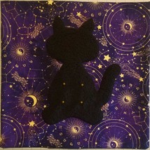 Kitten Suckling Pillow Cover- Purple&#39;s - Cat Pacifier- Catsifier - £31.69 GBP