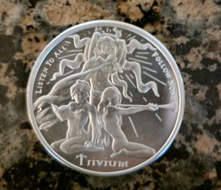 2022 Trivium Girls - Silver Shield - BU .999 Fine Silver Round w/ Protective Cap - £33.18 GBP
