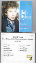 Bob Dylan - Live At Finjan Club Montreal  ( Yellow Dog ) ( Montreal . Quebec . C - £17.98 GBP