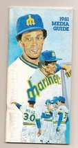 1981 Seattle Mariners Media Guide MLB Baseball - £18.71 GBP