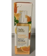 by nature Vitamin C + Collagen Face Serum. New Zealand Made. 3 oz. New. - $332.94 MXN