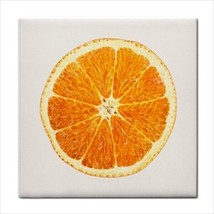 Orange Slice Ceramic Tile Backsplash Border Craft Fruit Wall Art - £12.13 GBP