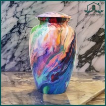 High-Quality Cremation Urns for Ashes for Human | Beautiful Selection with Bag - £94.23 GBP