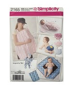 Simplicity 2165 Baby Accessories Sewing Pattern Uncut - $176.74 MXN