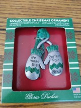 Metal &quot;We make the Perfect Pair&quot; 2020 Mittens Ornament - $41.98