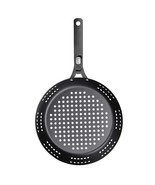 PAN FOR GRILL SMOKER BBQ COOKWARE CARBON STEEL FRYING PAN COOKING CAMPIN... - £35.39 GBP