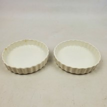 Vintage Pair Of Porcelain Bowls Trays 5 Inches Made In USA - £5.93 GBP