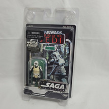 Star Wars Saga Collection Biker Scout Ultimate Vintage Throwback w/ Case NIP - £17.38 GBP