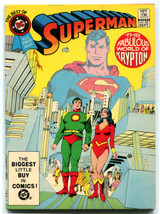 Best of DC 40 SUPERMAN Fabulous World of Krypton VF- 7.5 Blue Ribbon Digest 1983 - £17.00 GBP
