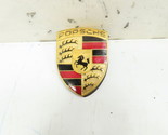 00 Porsche Boxster S 986 #1268 Emblem, Front Hood Badge Crest, Gold 911 ... - $79.19