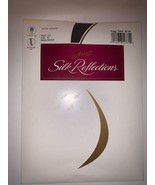 Hanes Silk Reflections Silky Sheer Style 718 Size EF Barely Black - $188.16 MXN