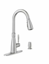 Moen Boman Pulldown Spot Resist Stainless Kitchen Faucet 87162SRS - $3,561.91 MXN