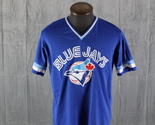 Toronto Blue Jays Jersey (VTG) - Batting Shirt by Ravens Knit - Men&#39;s XL - £58.66 GBP
