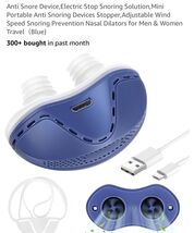 Anti Snore Device,Electric Snoring Solution,Mini Portable Stop Snoring D... - $21.66