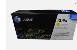HP Q2672A 309A Yellow Toner Cartridge Genuine OEM Original - $44.99