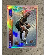 1996-97 Topps Mystery Finest #M4 Gary Payton Bordered Refractor ~ Set Break - $177.97 MXN
