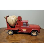 Vintage Red Tonka Jeep Cement Mixer Circa 1960s Nice - $38.53