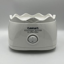 Cuisinart ICE-20 Frozen Yogurt Ice Cream Maker Replacement BASE/MOTOR New - £27.05 GBP