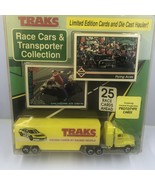 Traks Nascar Transportation Collection Car Hauler And Cards. Vintage 1992 - £7.74 GBP
