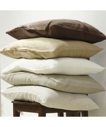 100% Linen Pillow, Flax Pillowcase, Luxury Linen, Single Pillow Cover 14... - £35.30 GBP