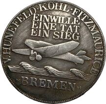 Fantasy-Gedenkmünze: Atlantic Flight Medal - $25.66