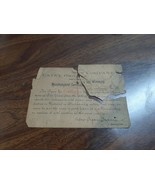 1887 Etsey Organ Company Brattleboro Vermont ORIGINAL Paper Label Organ Tag - £21.93 GBP