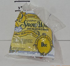 1992 McDonald&#39;s Happy Meal Toy Disney Snow White &amp; the Seven Dwarfs DOC MIP - £11.82 GBP