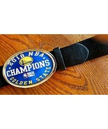 GOLDEN STATE WARRIORS 2018 Commemorative NBA Championship  Buckle &amp; Blac... - €21,30 EUR