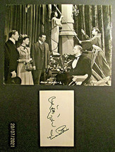 Vincent Price : (House Of Wax) Original Autograph &amp; Artwork Drawing * - £1,012.03 GBP