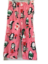 Carters Penguin Cotton Fleece Pajama Bottoms, Size 12Mo - $7.75