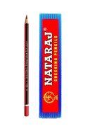 Nataraj Checking Pencils, Red - Pack of 10 - £28.47 GBP
