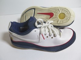 Nike LeBron Sz 10 Dream Team USA Gold Olympic Red Blue White Shoes 395717 Rare - £151.28 GBP
