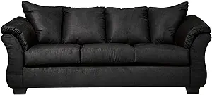 Signature Design by Ashley Darcy Classic Contemporary Sofa, Black - $1,305.99