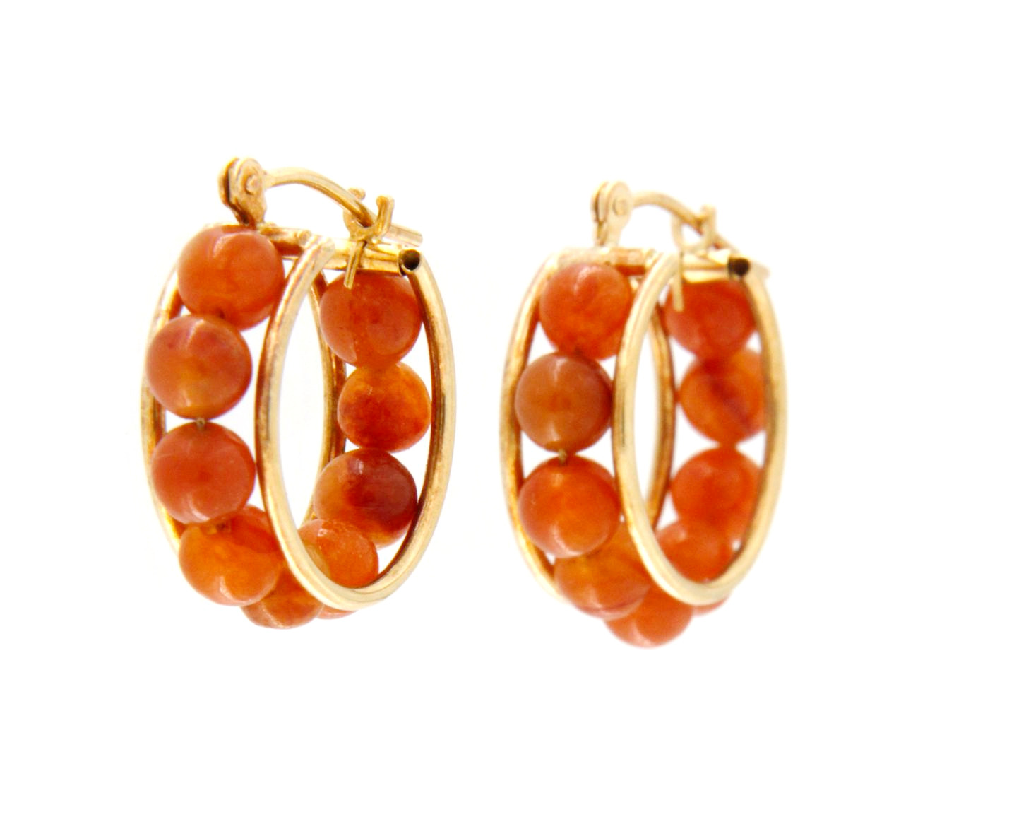5mm Womens Earrings 14kt Yellow Gold 290931