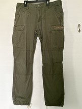 Oakley Cargo Pants Mens 33x30  Army Green Military Baggy Y2K Double Knee... - $49.95