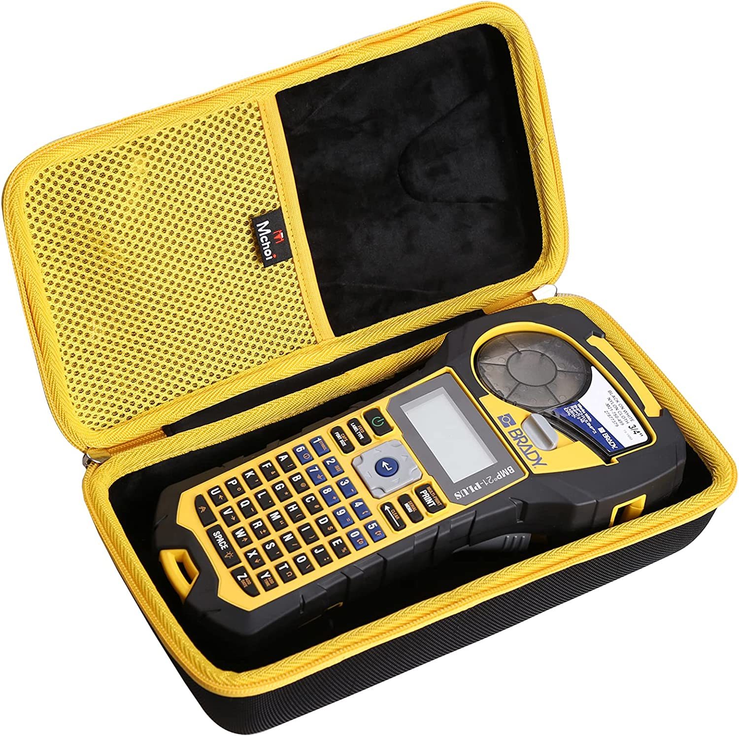 Brady Bmp21-Plus Handheld Label Printer Compatible With Mchoi Hard, Case... - $35.97