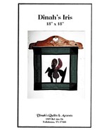 Dinah&#39;s Quilts &amp; Accents Wall Hanging Quilt Kit 18” x 18” - &quot;Dinah&#39;s Iris&quot; - £9.25 GBP