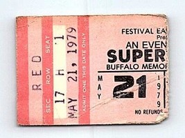 Supertramp Konzert Ticket Stumpf Kann 21 1979 Buffalo New York - $49.47