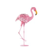 Leaning Solar Flamingo Statue - $59.46