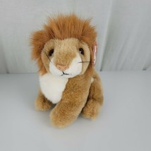 Retired 1994 Ty Sahara Lion Plush With Tags Fluffy Rare Classic Vintage 8" - $59.39