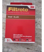 Filtrete Oreck XL &amp; CC 3 Bags Micro Allergen - $17.45 CAD