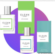 2 pk Clean Classic Apple Blossom +Shower fresh  Eau de Parfum Spray 30ml Sealed - £54.20 GBP