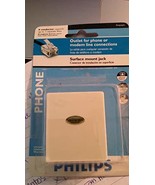 Philips Phone Surface Mount Jack - $131.33 MXN