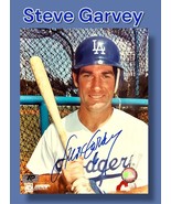 STEVE GARVEY AUTOGRAPHED SIGNED L.A. DODGERS 8X10 PHOTOGRAPH w/APCOA - $34.07 CAD