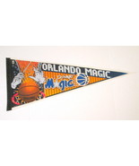 Vintage 90s Orlando Magic WinCraft Flag Pennant Display Vtg Fan NBA Bask... - $16.00