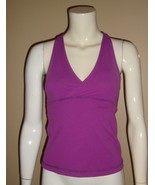 Lululemon Yoga Wet Dry Warm Sport Workout Tank Top Size 4 With Inserts  - €17,19 EUR