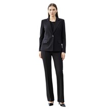 Anne Klein Woman&#39;s Black Pantsuit Size 6 - $1,765.41 MXN