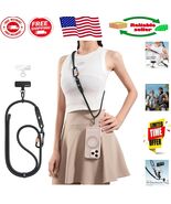 Elegant Anti-Theft Phone Lanyard with Durable Carabiner - Adjustable Bla... - $810.95 MXN