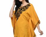 Women&#39;s Rayon Mustard Kaftan Top - $23.54