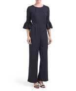 NEW Women&#39;s MARINA Navy Bell Sleeve Jumpsuit Size 6/8 - $44.89